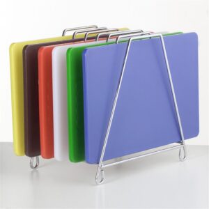 KH Chrome Cutting Board Rack 10 Slot