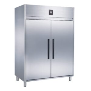 Glacial GUF2140 Stainless Steel Upright 2 Door Freezer