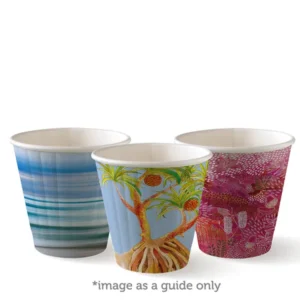 295ml / 8oz (90mm) Art Series Double Wall Bio Cup